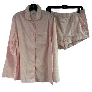 NWOT Three J NYC Josephine Stars Cotton Pajama Set Size L